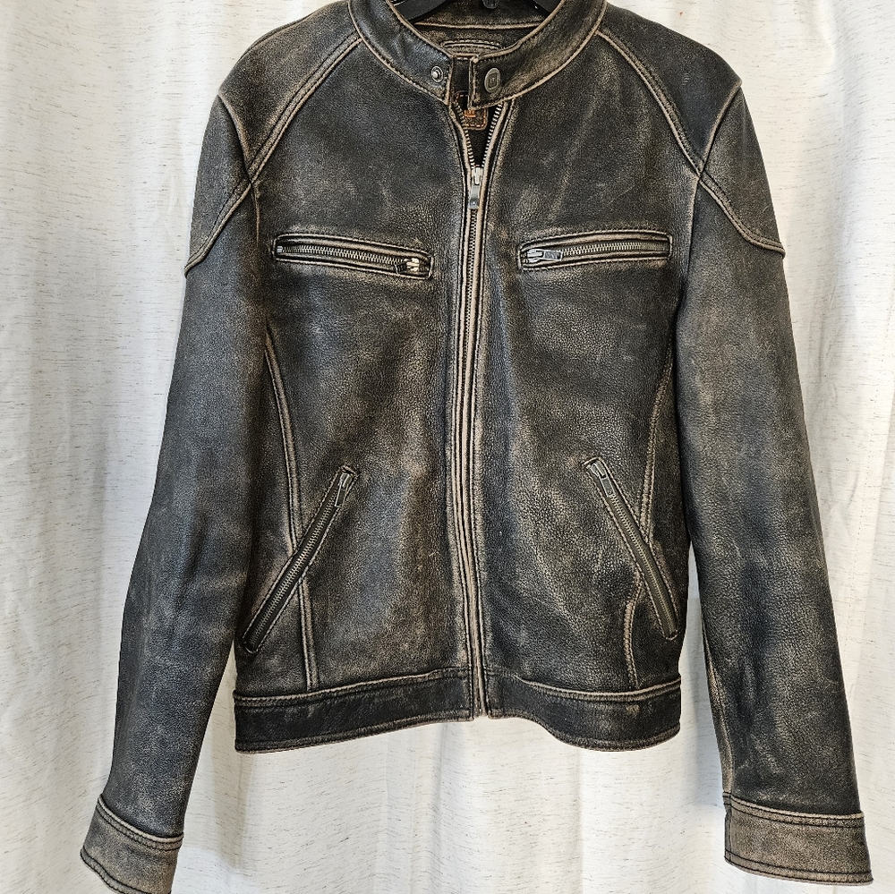 Leather Motorcycle Jacket